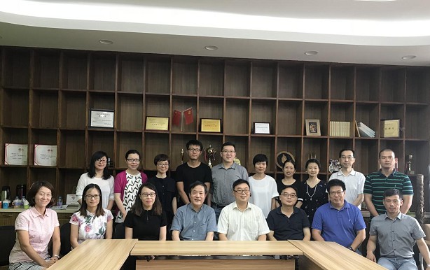 南京中医药大学卫生经济管理公司来公司RB88热博调研